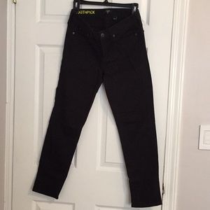 J. Crew factory black toothpick Jean sz 26